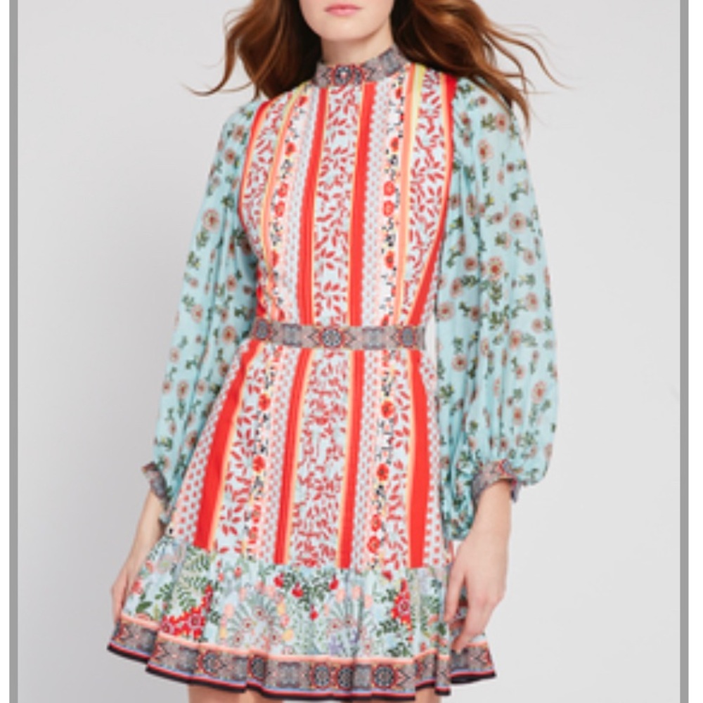 Alice and Olivia floral dress